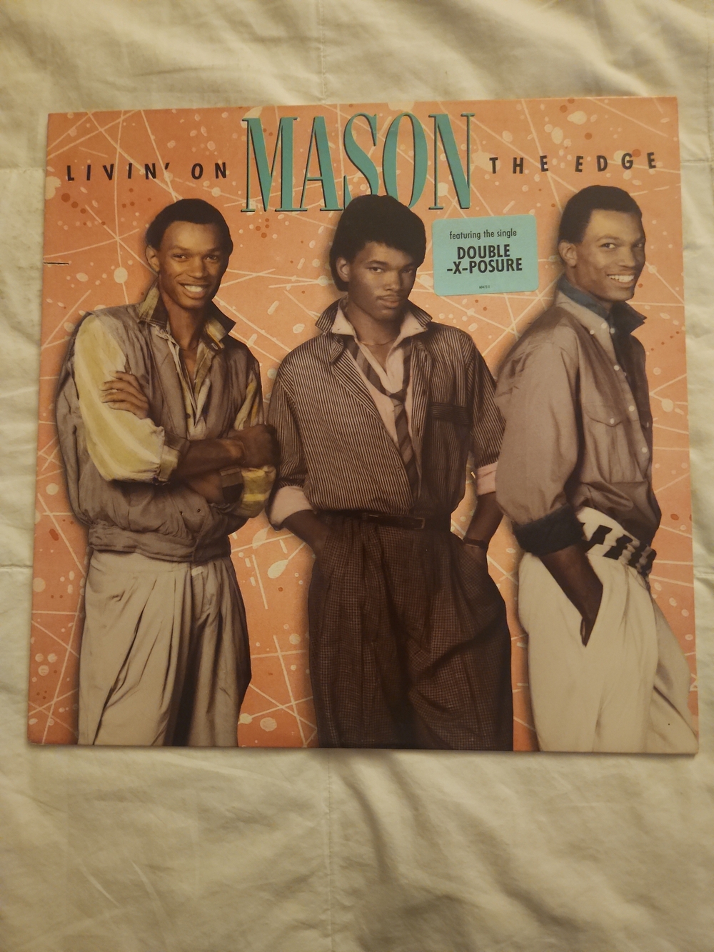 Mason - Livin' On The Edge Vinyl Record -- DJ COPY NEVER PLAYED EX!